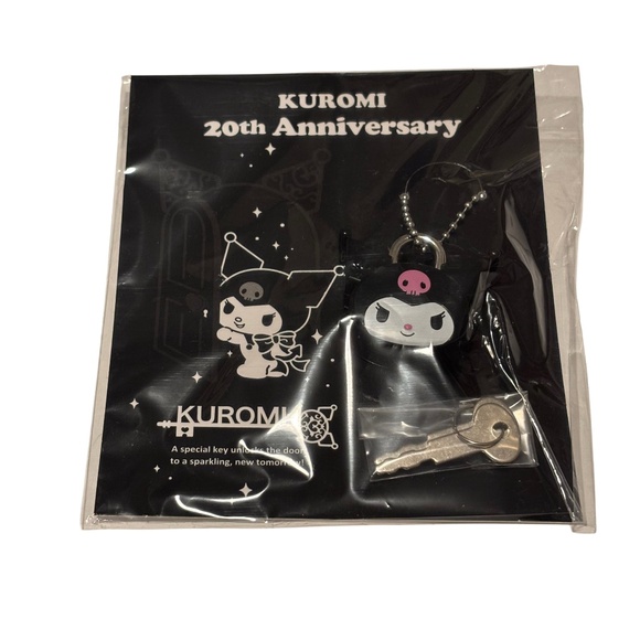 Sanrio Kuromi 20th Anniversary Padlock and Key Set NIP - Picture 1 of 3